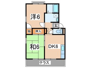 エステ－トピア横須賀の物件間取画像